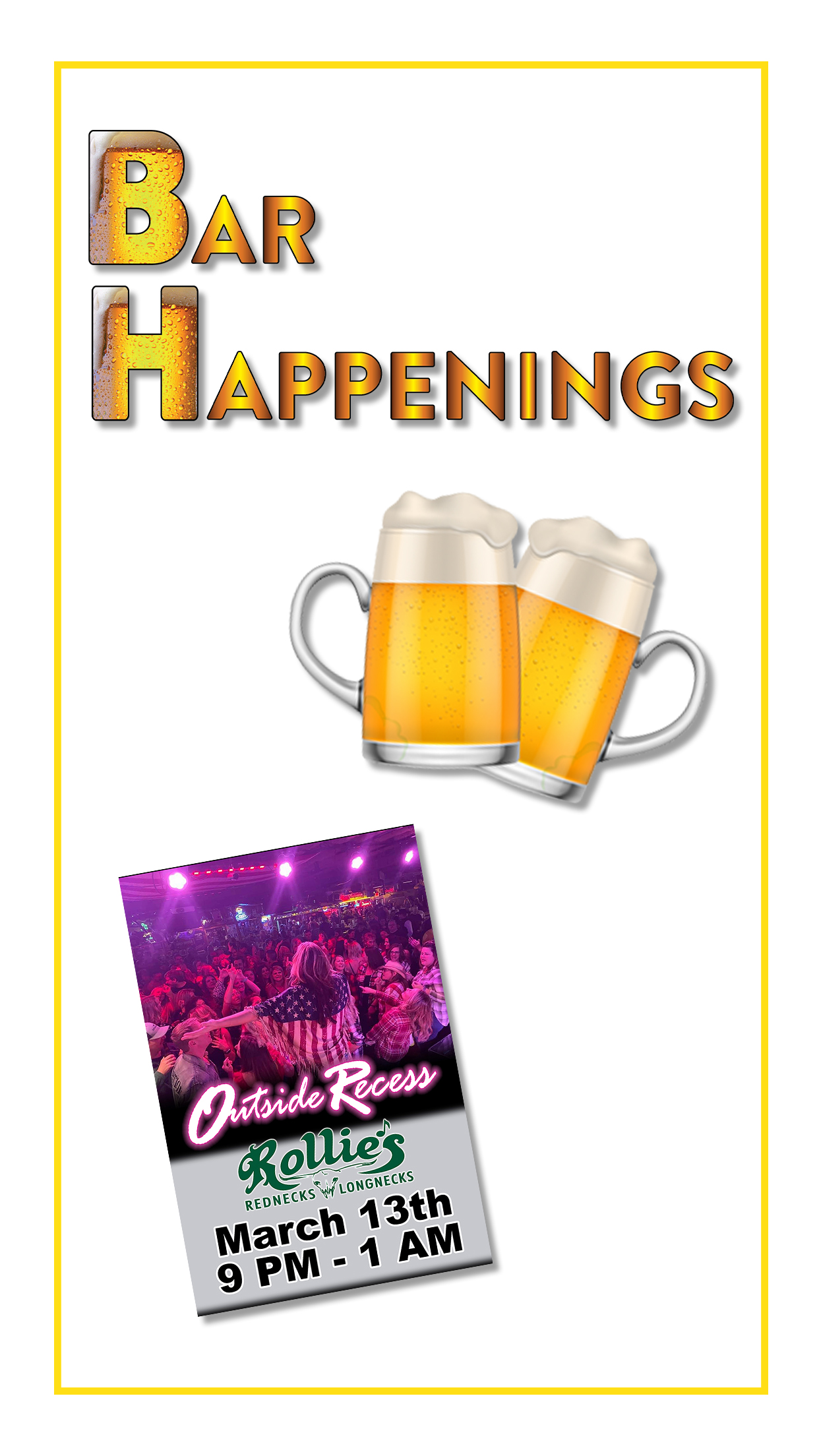 Bar Happenings Logo
